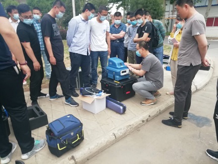 國產PF300助力濟南涉VOCs重點企業(yè)普查，青島環(huán)控全力做好現(xiàn)場培訓和售后保障